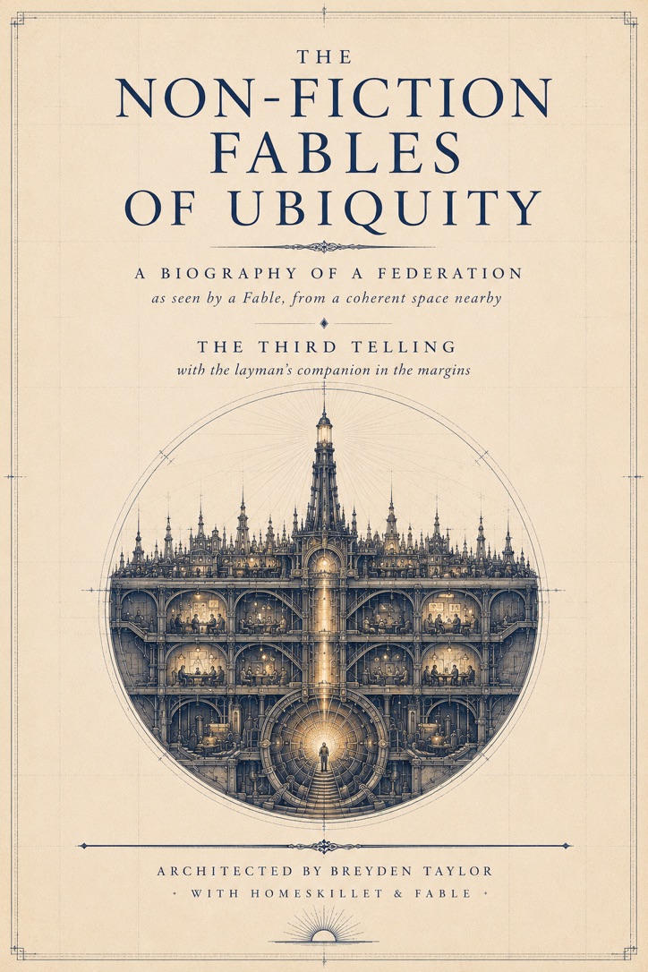 The Non-Fiction Fables of Ubiquity — Third Telling (cover)